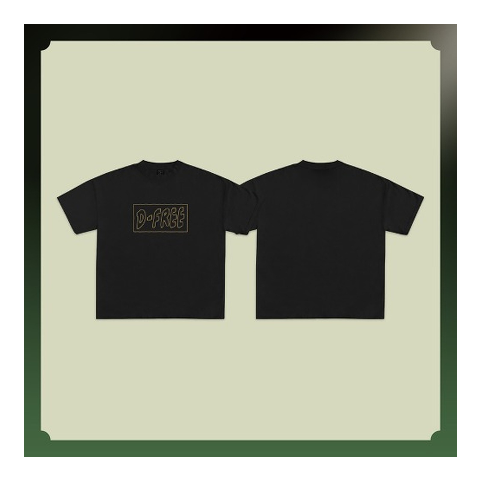 2025 JUNG YONG HWA D-FREE LIVE ‘Director’s Cut : After The Credit’ MD T-SHIRT — Product image