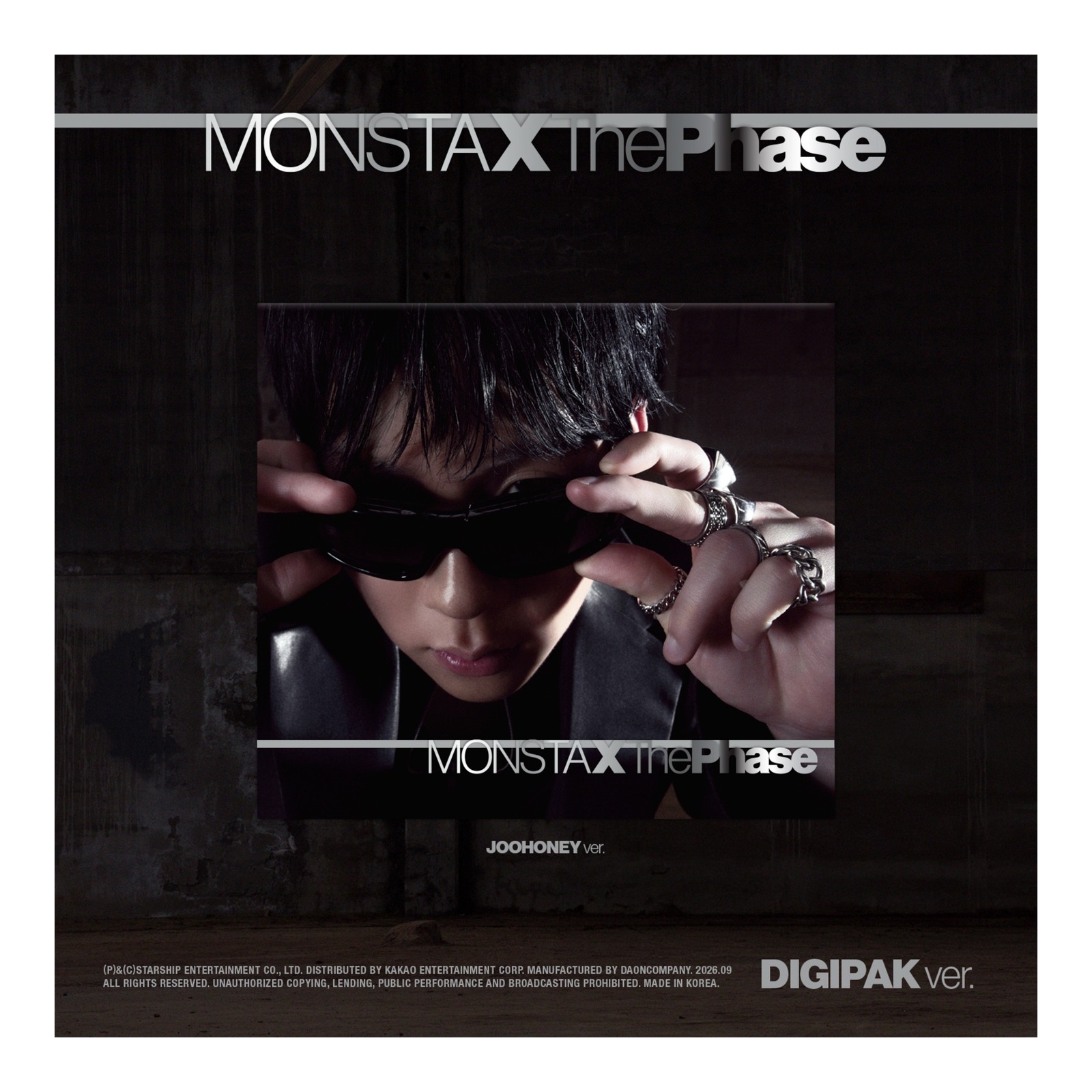 (DIGIPACK / JOOHONEY) MONSTA X EP The Phase — Product image