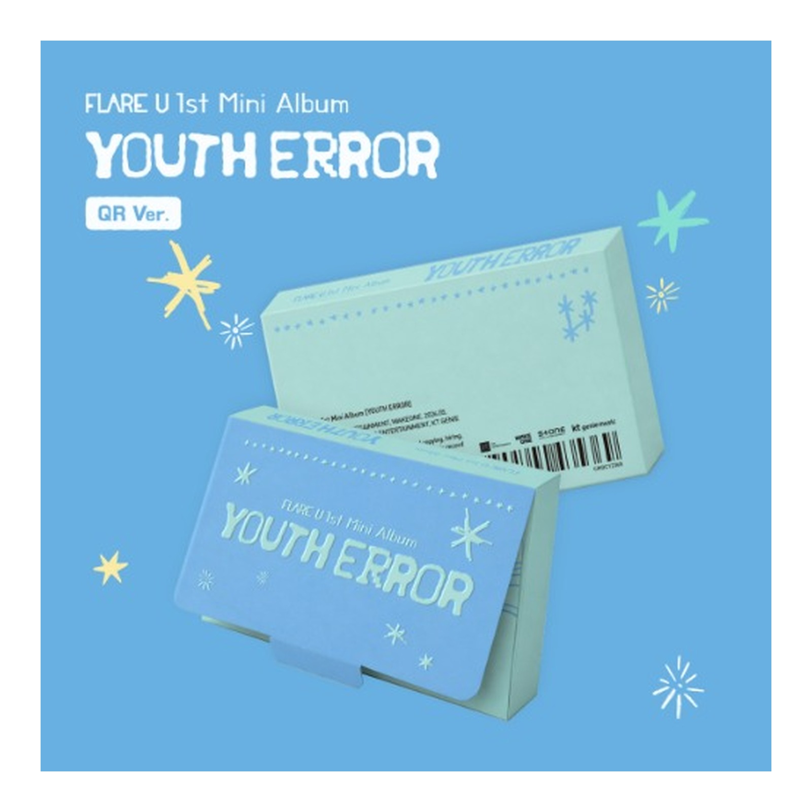 FLARE U 1st Mini Album [YOUTH ERROR] _ QR Ver. — Product image