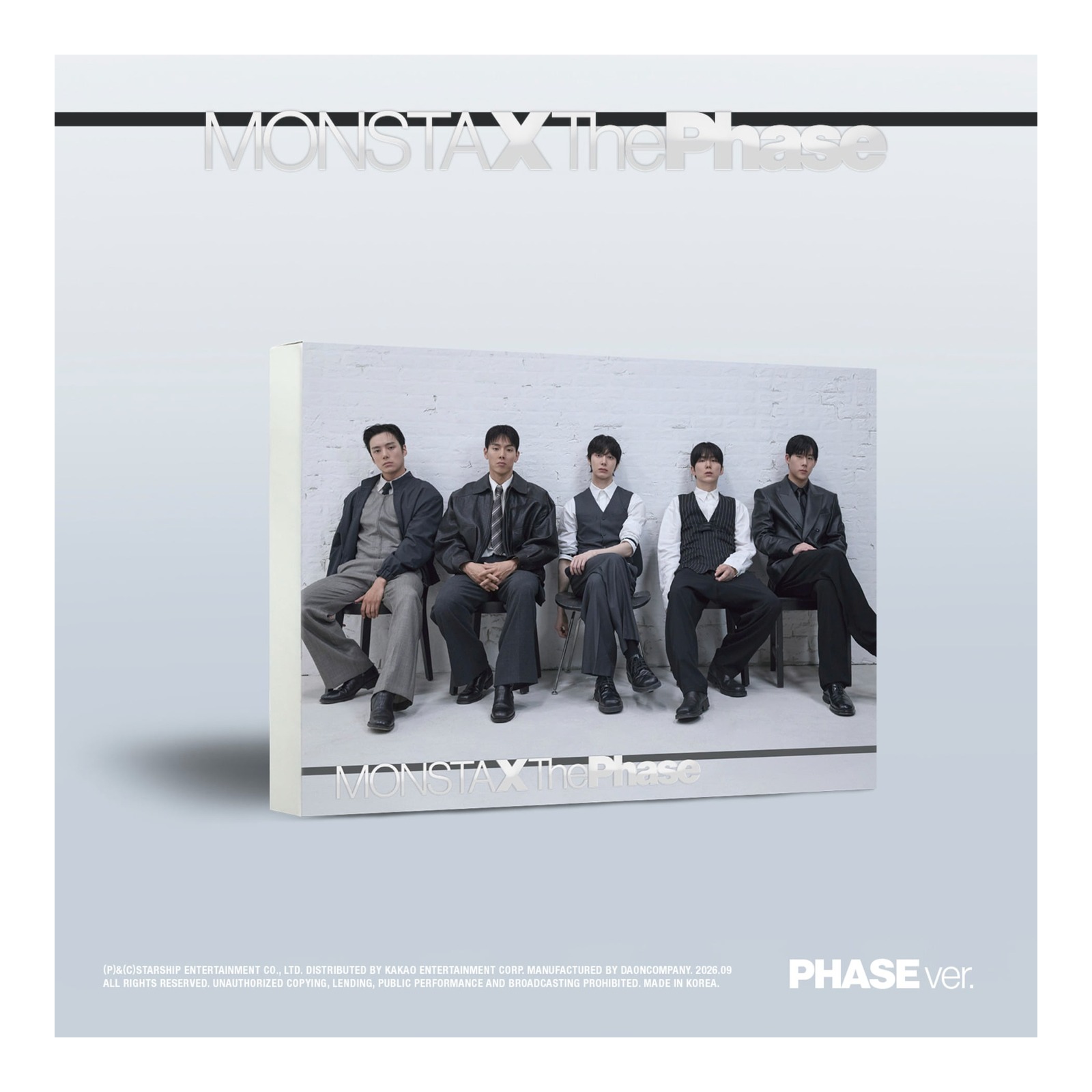 MONSTA X EP The Phase (PHASE ver.) — Product image