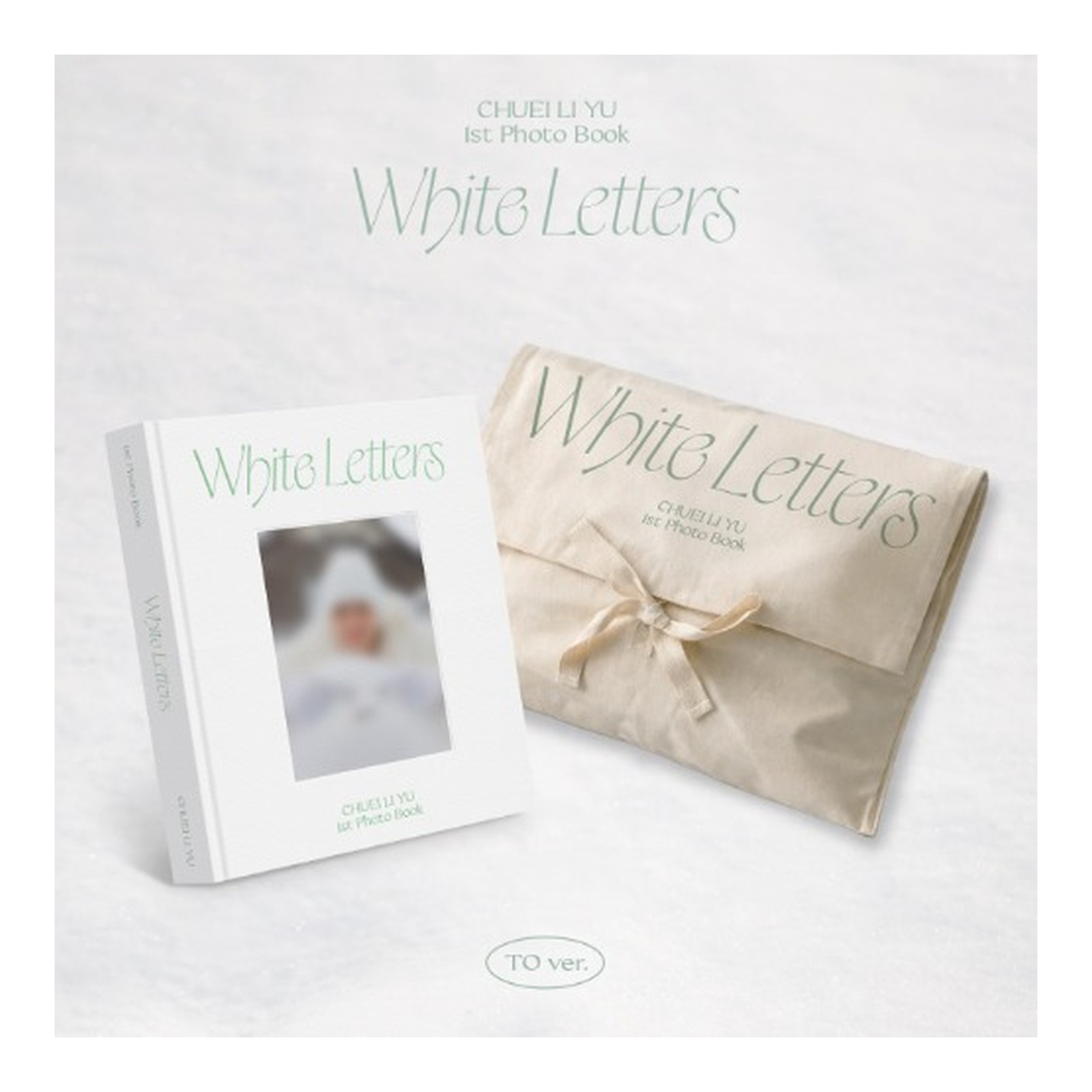 CHUEI LI YU 1st PHOTO BOOK [WHITE LETTERS] TO ver. — Product image