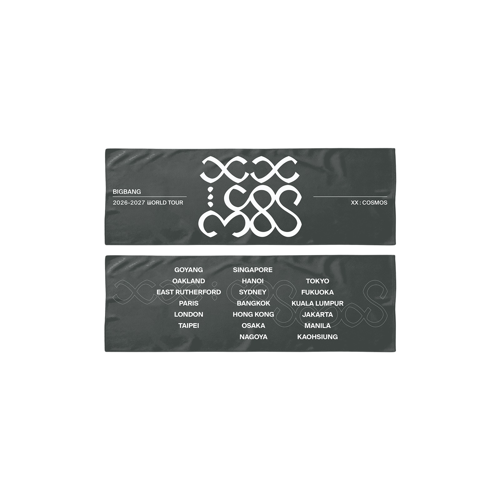[COSMOS] BIGBANG TOUR SLOGAN TOWEL — Product image