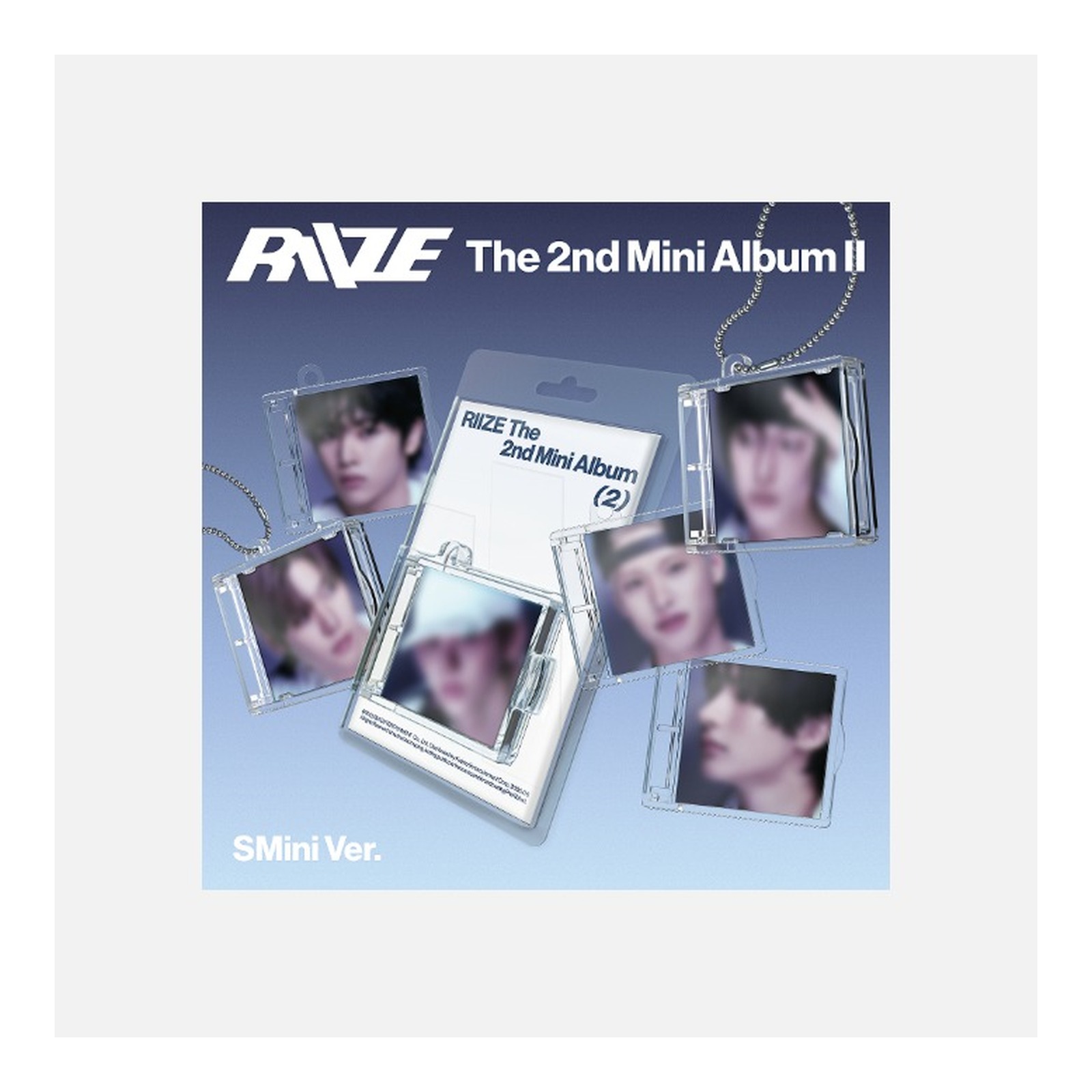 RIIZE The 2nd Mini Album [II] (SMini Ver.) (SMART ALBUM) (1 of 6 Covers, Not Selectable) — Product image