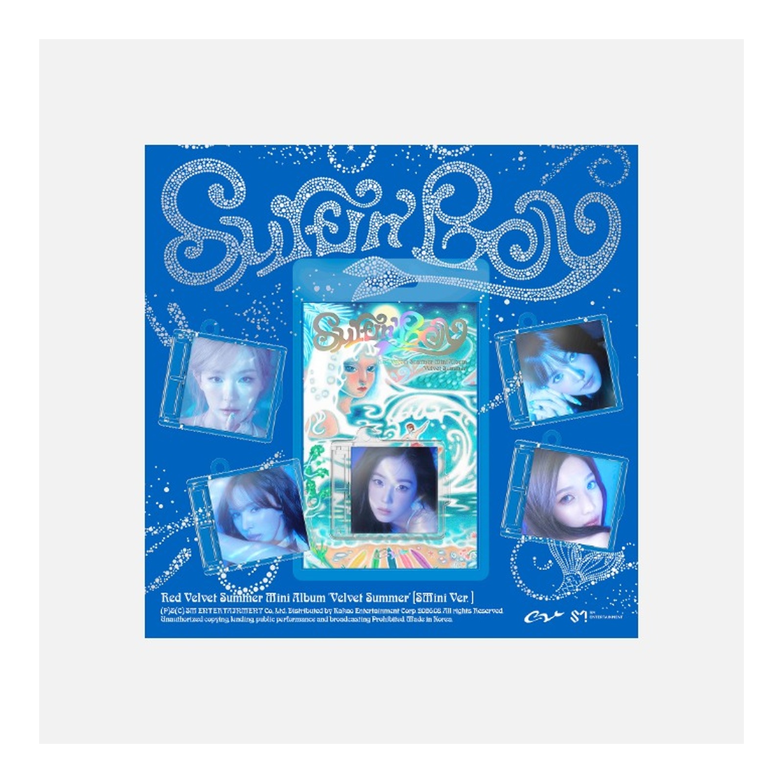 Red Velvet Summer Mini Album [Velvet Summer] (SMini Ver.)(SMART ALBUM) (1 of 5 Covers, Not Selectable) — Product image