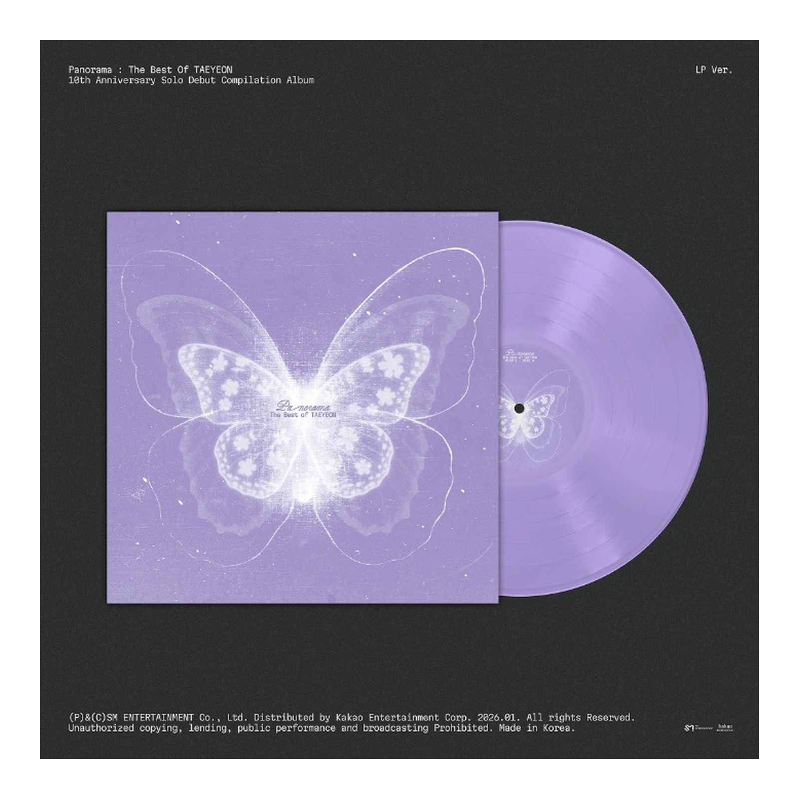 TAEYEON [Panorama : The Best of TAEYEON] (LP Ver.) — Product image
