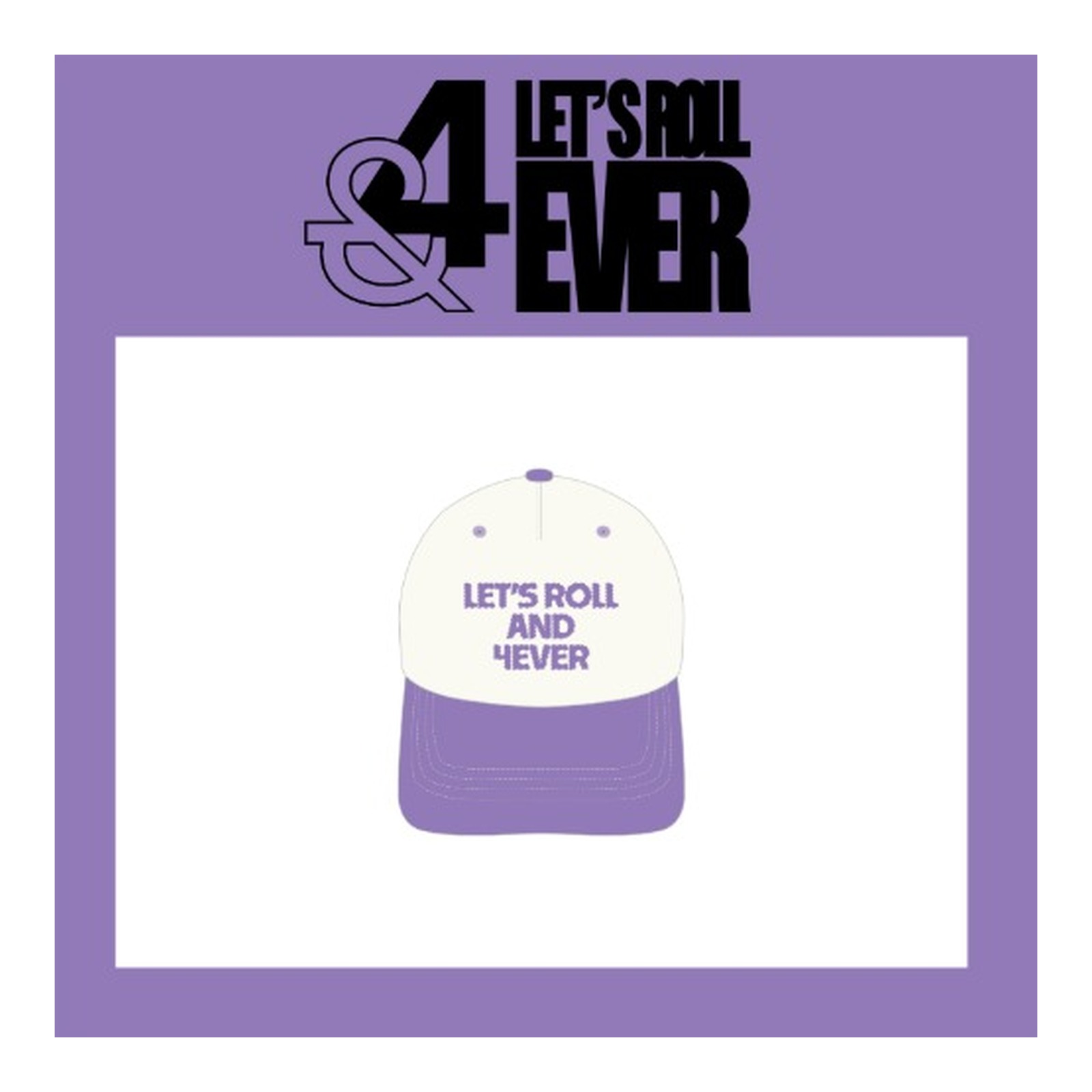 N.Flying '&CON4 ENCORE : Let’s Roll &4EVER' MD BALL CAP — Product image
