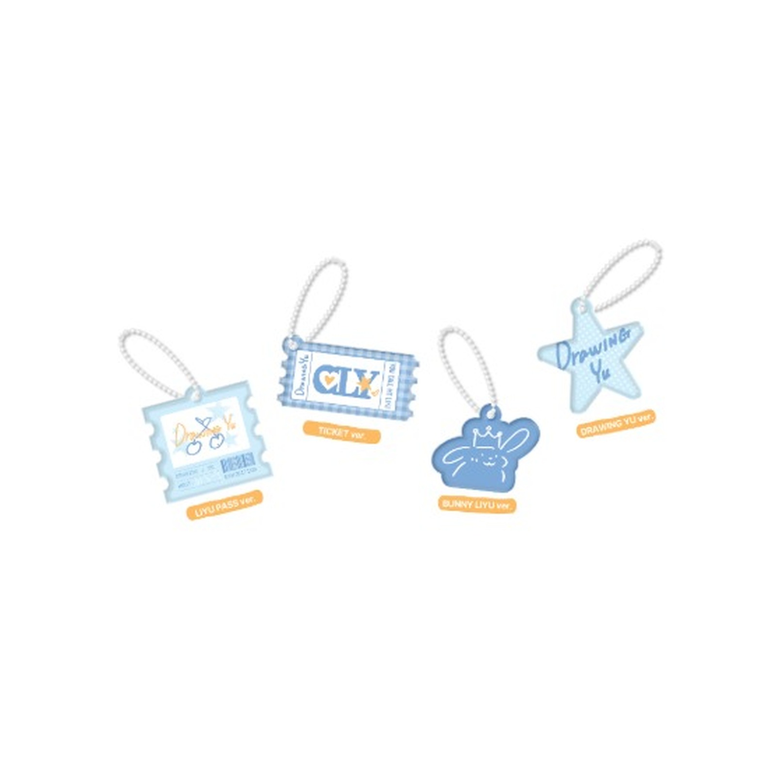 2026 CHUEI LI YU Encore Fan Meeting "Drawing Yu : Exhibition" MD MARLANG Keyring (GACHA) — Product image