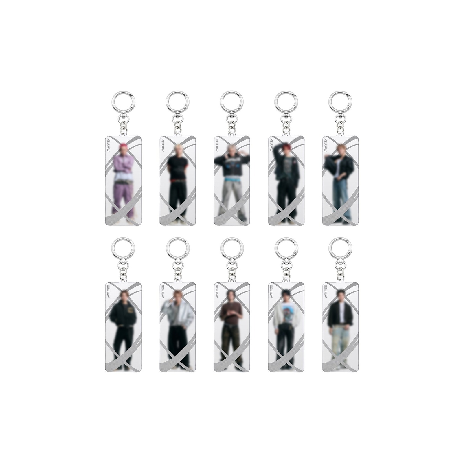 [NEWWAV] TREASURE Double-Sided Photo Acrylic Keyring — Product image