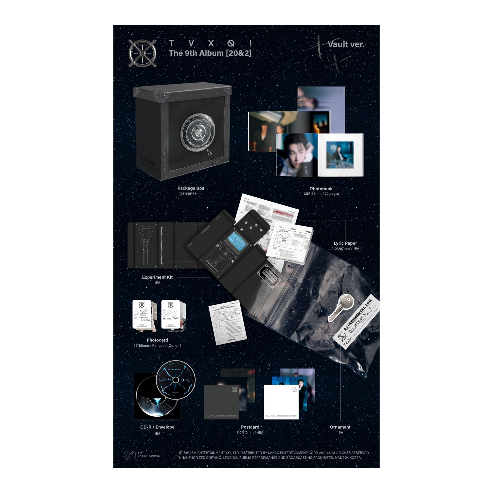 TVXQ! The 9th Album [20&2] (Vault Ver.) — Product image