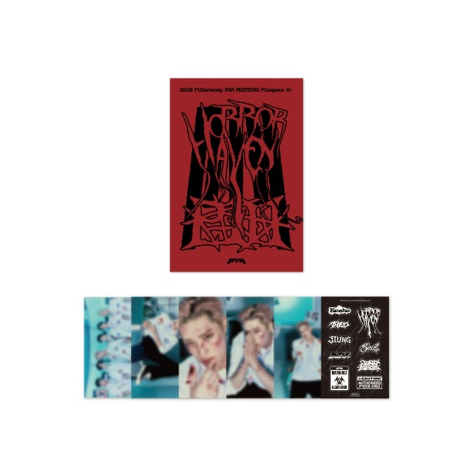 P1Harmony FAN MEETING [P1uspace H: Horror Haven] PHOTO PACKAGE — Product image