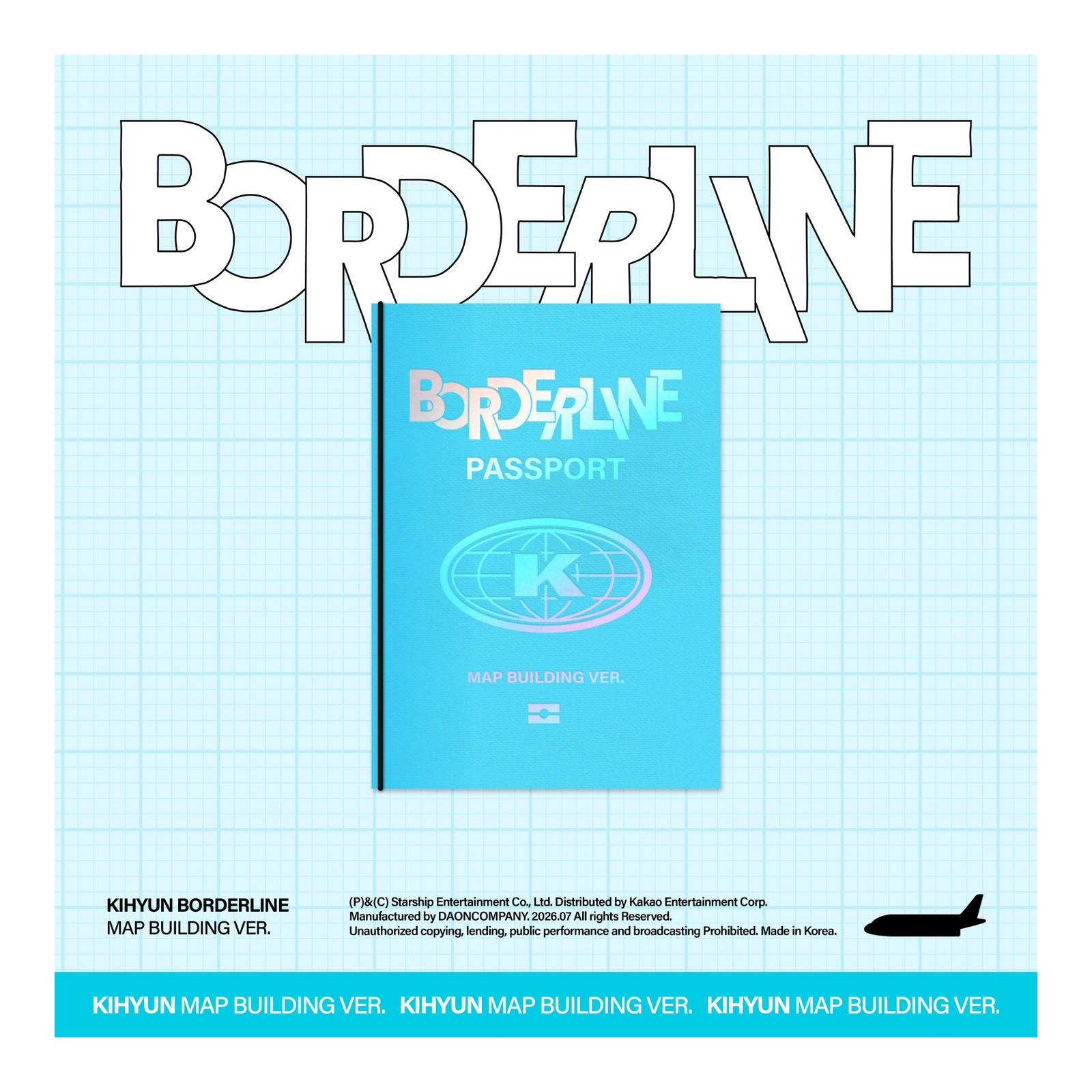 (MAP BUILDING VER.) KIHYUN EP BORDERLINE — Product image
