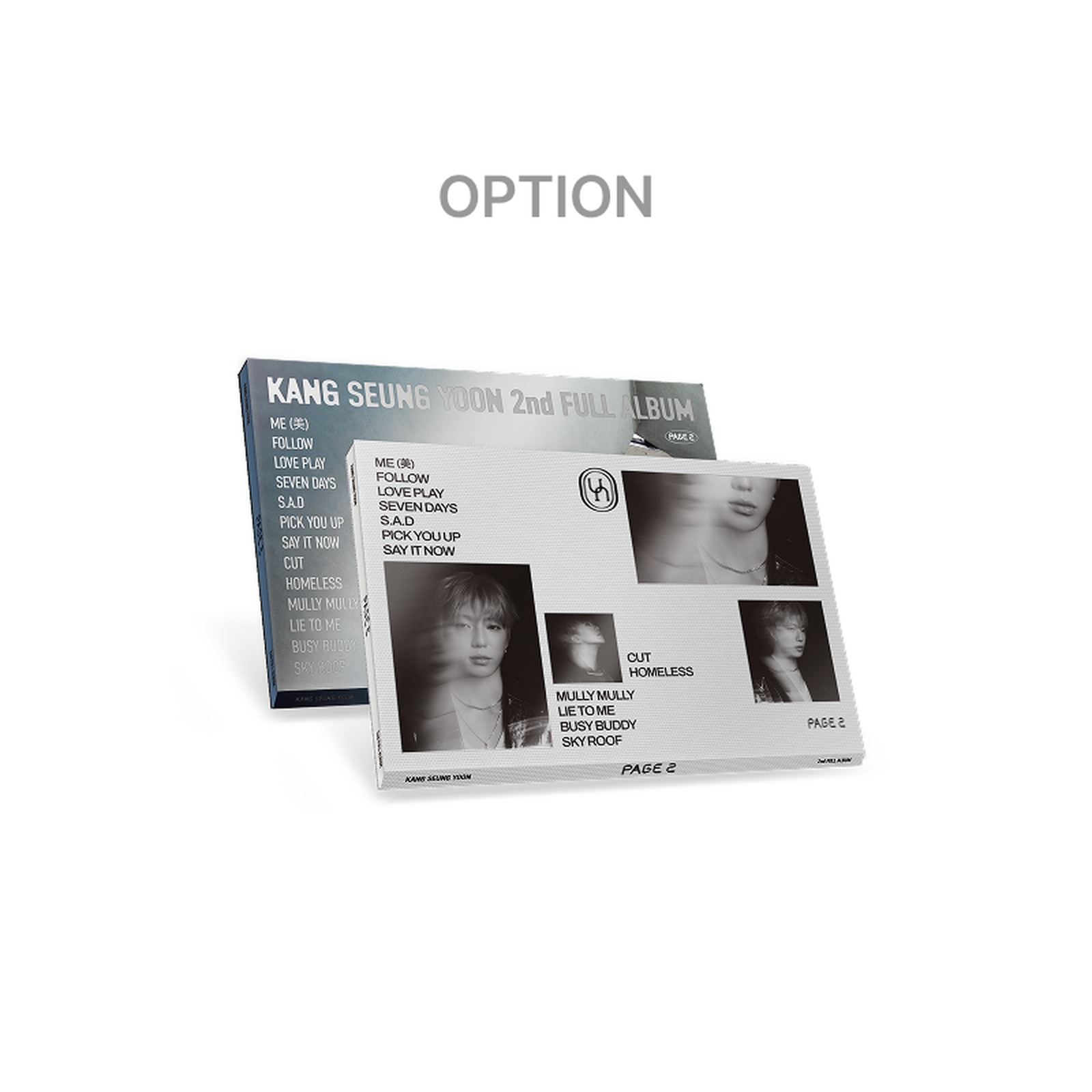 KANG SEUNG YOON 2nd FULL ALBUM [PAGE 2] (Option) — Product image