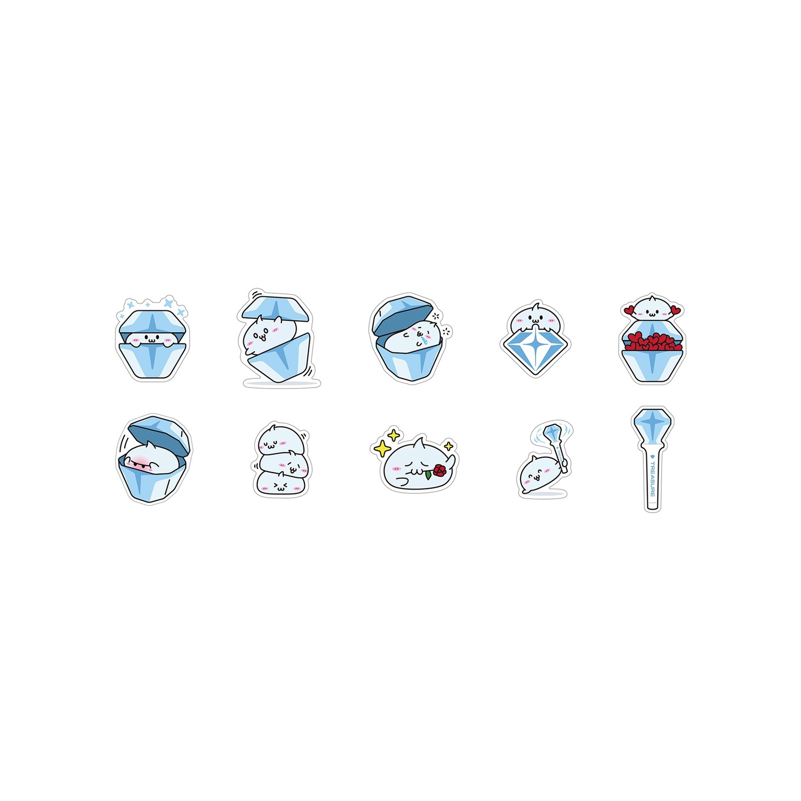 [TEUYA] TREASURE Sticker Pack — Product image