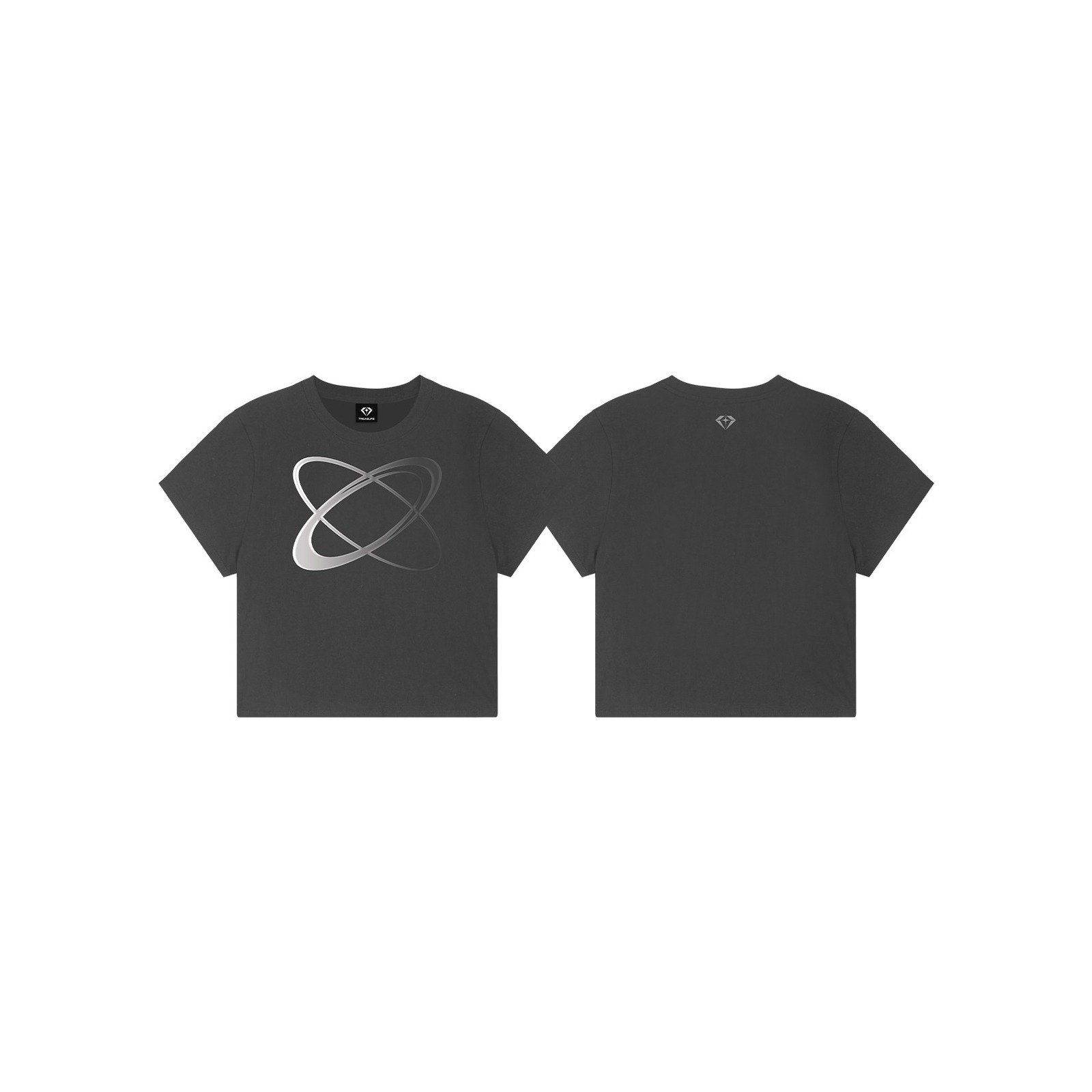 [NEWWAV] TREASURE HEAT REACTIVE CROP T-SHIRT — Product image