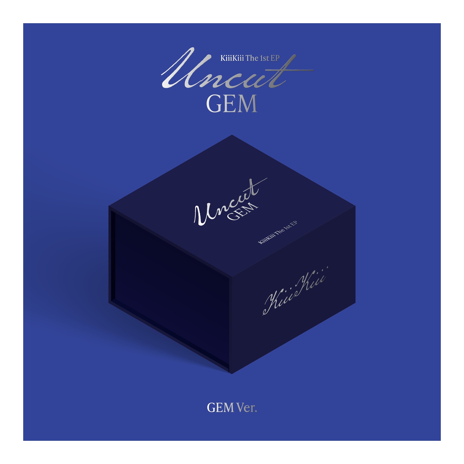(GEM ver.) KiiiKiii The 1st EP UNCUT GEM — Product image