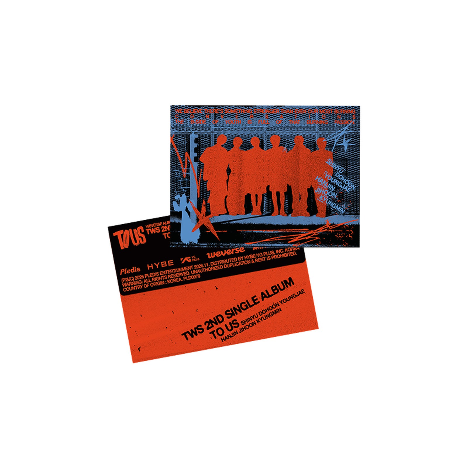 TWS 2nd Single Album ‘TO US’ Weverse Albums ver. — Product image
