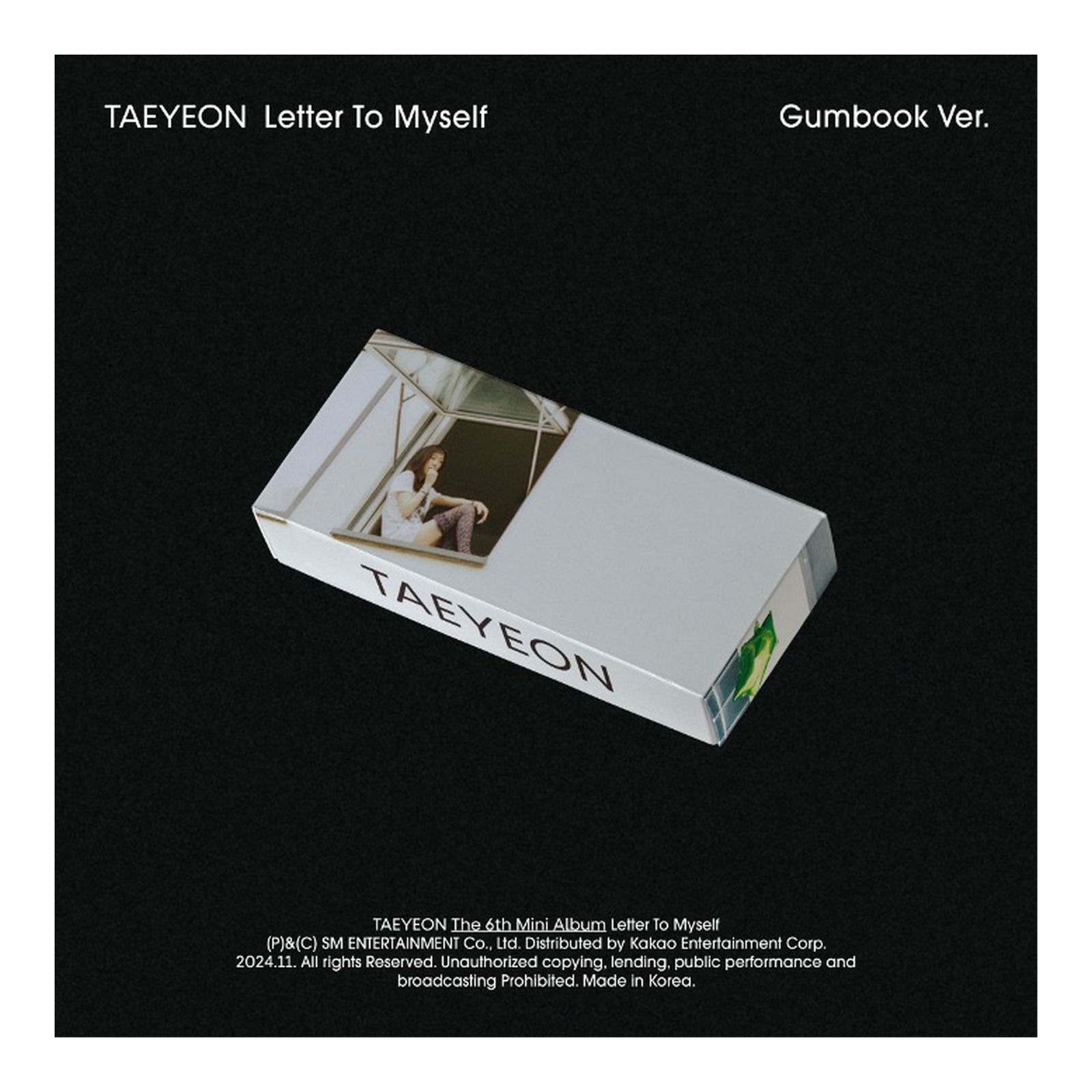 TAEYEON The 6th Mini Album [Letter To Myself] (Gumbook Ver.)(SMART ALBUM) — Product image