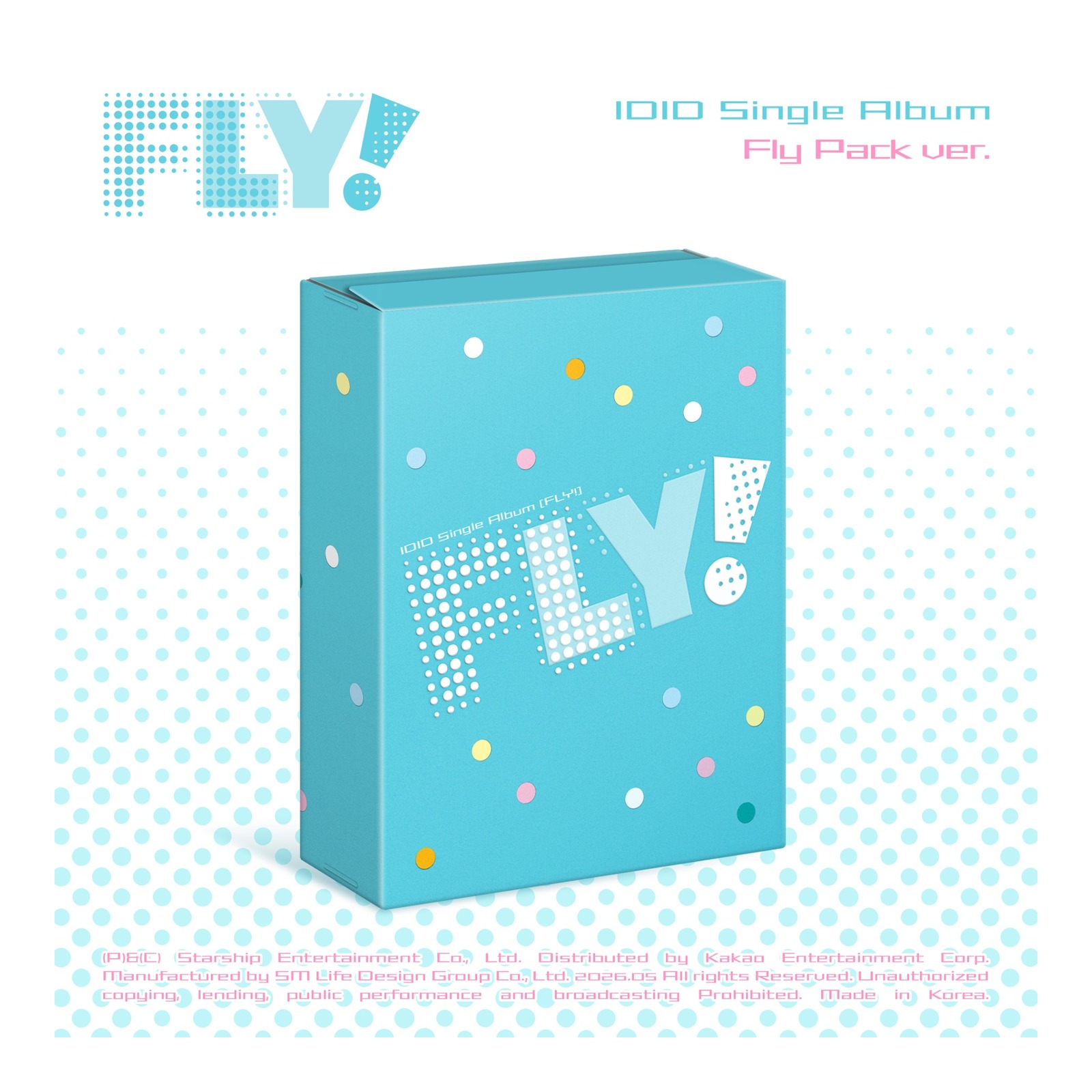 IDID Single Album [FLY!] (Fly Pack ver.) — Product image